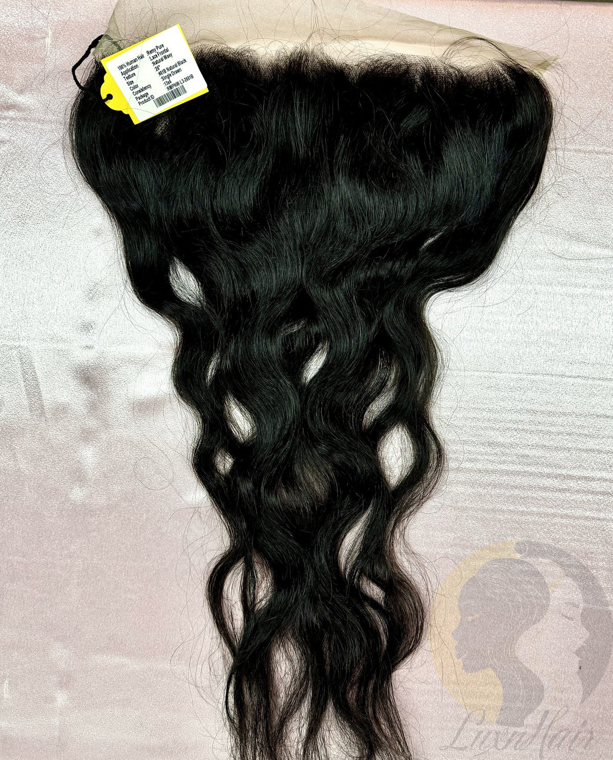 Natural Wavy 26 inch Frontal – SupraLux Hair
